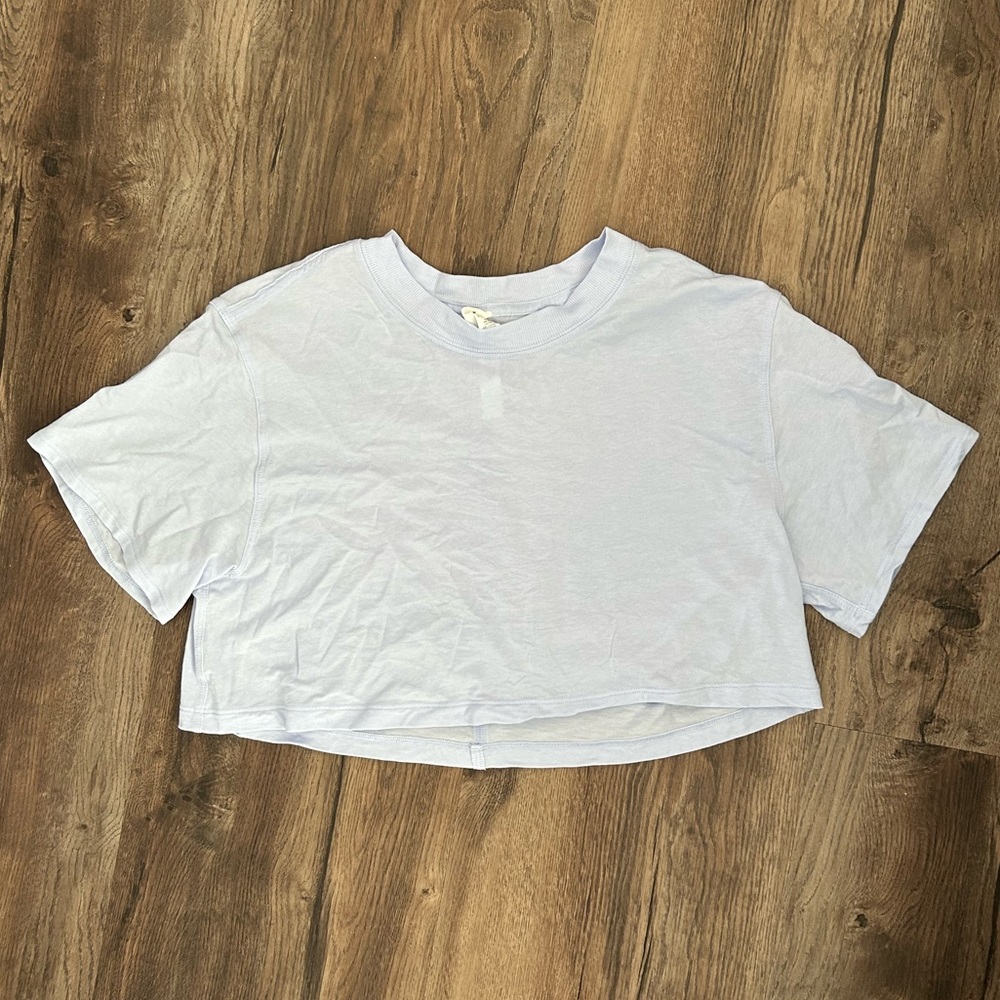 Lululemon All Yours Cropped Tee